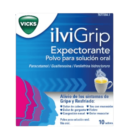 ILVIGRIP EXPECTORANTE 10 SOBRES POLVO SOLUCION ORAL