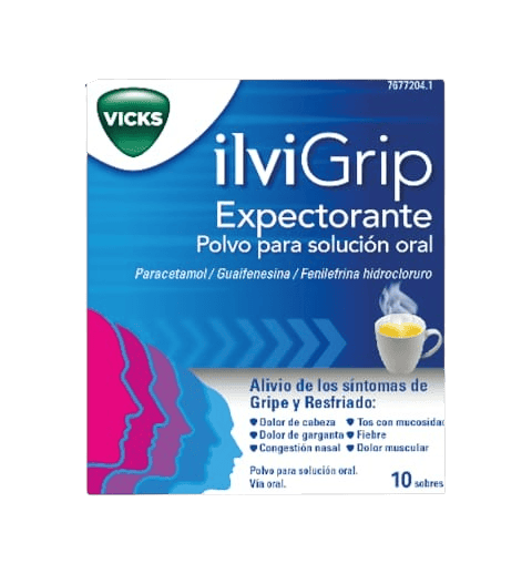 ILVIGRIP EXPECTORANTE 10 SOBRES POLVO SOLUCION ORAL