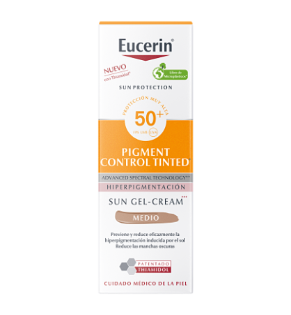 EUCERIN PIGMENT CONTROL 50+ FPS 50 ML TONO MEDIO