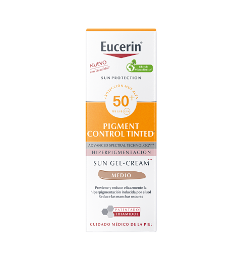 EUCERIN PIGMENT CONTROL 50+ FPS 50 ML TONO MEDIO