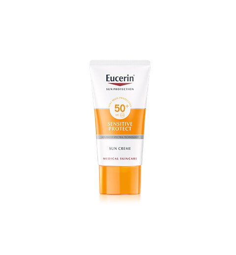 EUCERIN 50+ SUN FACIAL CREMA SENSITIVE PROTECT 50ML