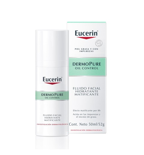 EUCERIN DERMOPURE FLUIDO HIDRATANTE MATIFICANTE 50ML