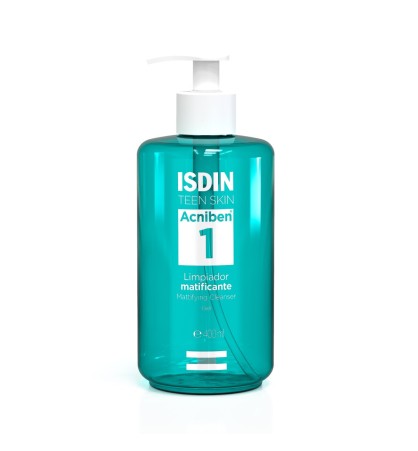 ISDIN OILY SKIN ACNIBEN LIMPIADOR MATIFICANTE GEL 400 ML