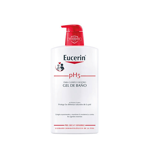 EUCERIN PH-5 GEL DE BAÑO PIEL SENSIBLE 1000ML