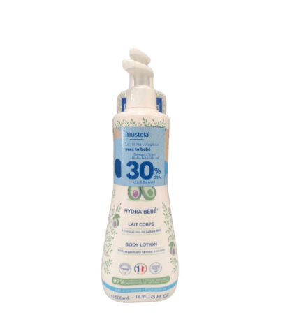 MUSTELA HYDRA BEBE 500ML+ BABYGEL 750ML