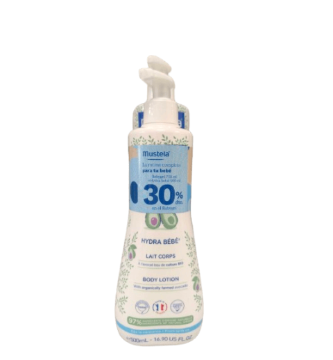 MUSTELA HYDRA BEBE 500ML+ BABYGEL 750ML