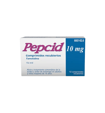 PEPCID 10 MG 12 COMPRIMIDOS RECUBIERTOS