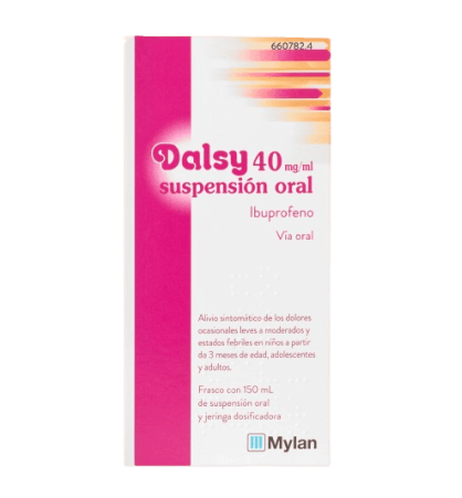 DALSY 40MG/ML SUSPENSION 150 ML