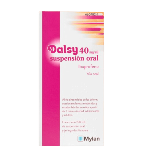 DALSY 40MG/ML SUSPENSION 150 ML