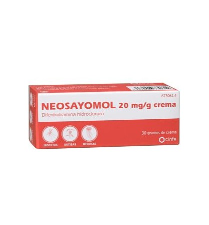 NEOSAYOMOL 20MG/G CREMA 30 G