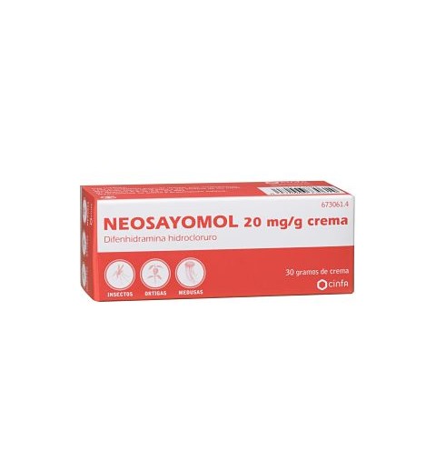 NEOSAYOMOL 20MG/G CREMA 30 G