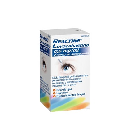 REACTINE 0.05% COLIRIO 4 ML