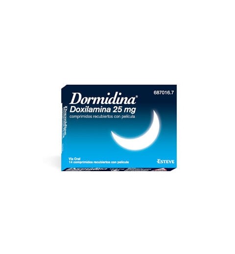 DORMIDINA 25 MG 14 COMPRIMIDOS