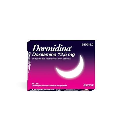 DORMIDINA 12.5 MG 14 COMPRIMIDOS RECUBIERTOS