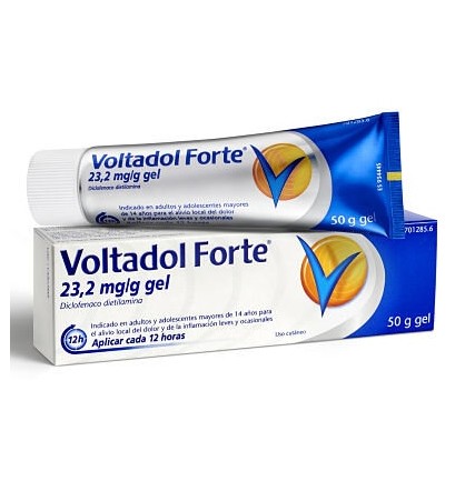 VOLTADOL FORTE 20 MG/G GEL TOPICO 50 G