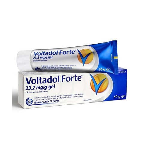 VOLTADOL FORTE 20 MG/G GEL TOPICO 50 G