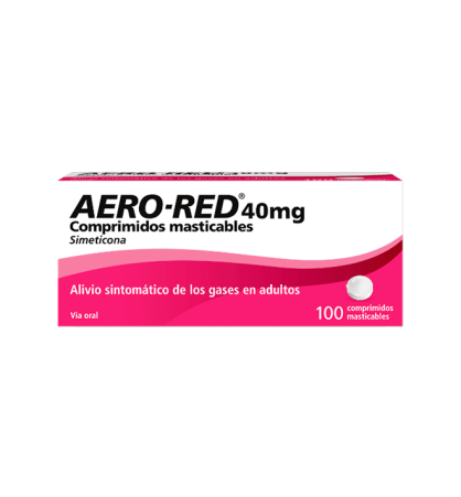 AERO RED 40 MG 100 COMPR MASTICABLES