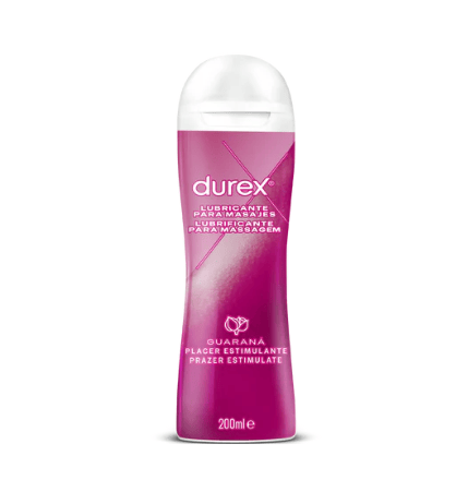 DUREX LUBRICANTE PARA MASAJES GUARANA PLACER ESTIMULANTE 200ML