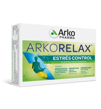 ARKORELAX ESTRES 30 CAPSULAS