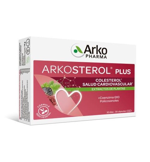 ARKOSTEROL PLUS 30 CAPSULAS