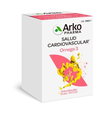 ARKOCAPSULAS OMEGA 3 100 CAPSULAS