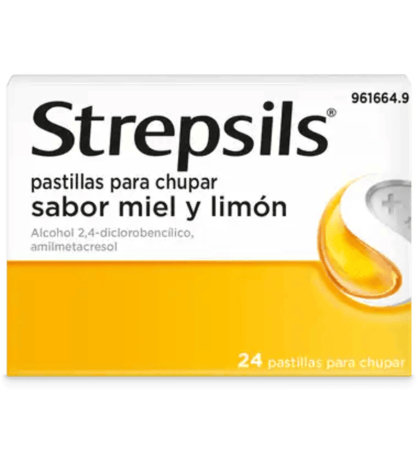 STREPSILS MIEL Y LIMON 24 PASTILLAS