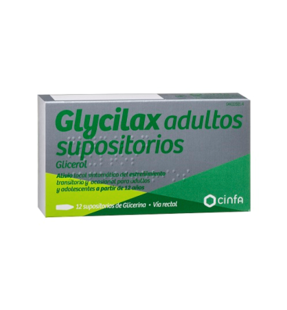 GLYCILAX 12 SUPOSITORIOS GLICERINA