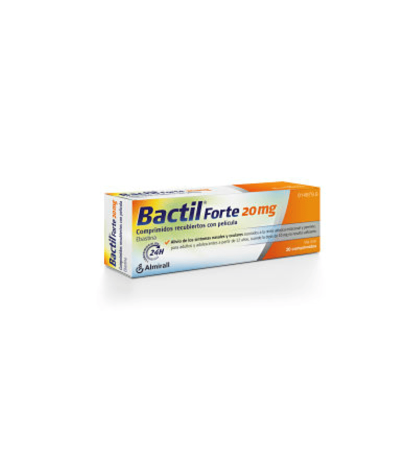 BACTIL FORTE 20 MG 20 COMPRIMIDOS RECUBIERTOS