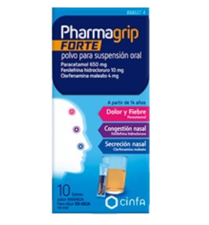 PHARMAGRIP FORTE 10 SOBRES