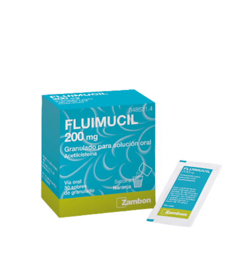 FLUIMUCIL 200 MG 30 SOBRES