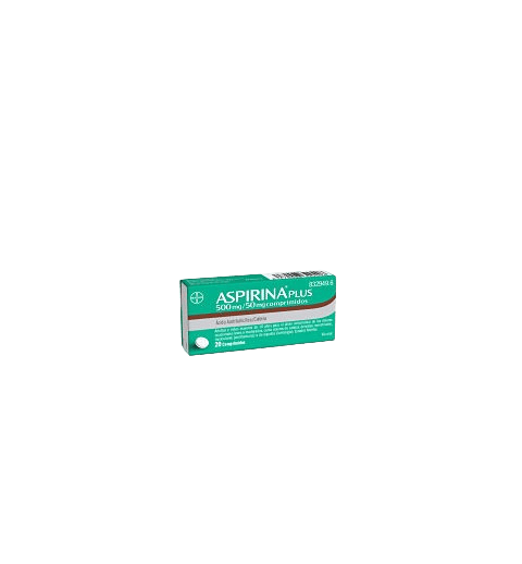 ASPIRINA PLUS 500/50 MG 20 COMPRIMIDOS