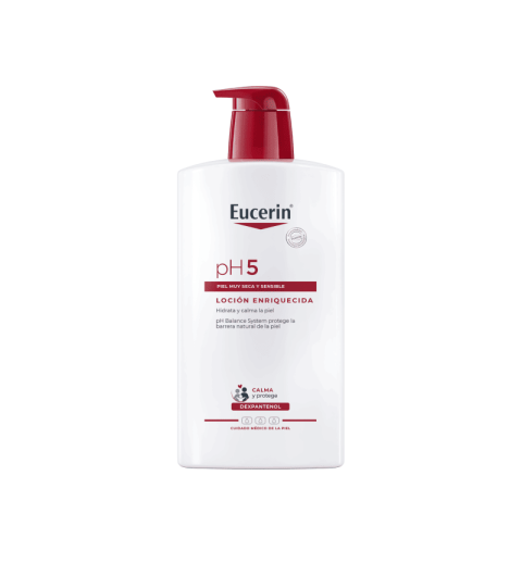 EUCERIN PIEL SENSIBLE PH-5 LOCION ENRIQUECIDA 1L