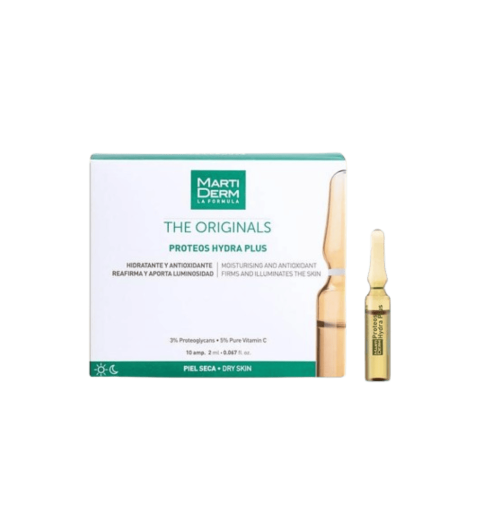 MARTIDERM PROTEOS HYDRA PLUS 10 AMPOLLAS