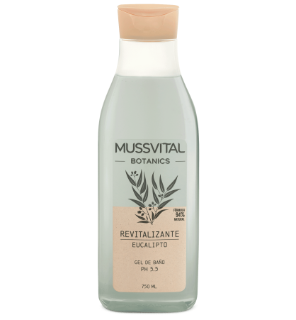 MUSSVITAL ESSENTIALS BOTANICS GEL DE BAÑO EUCALIPTO 750 ML