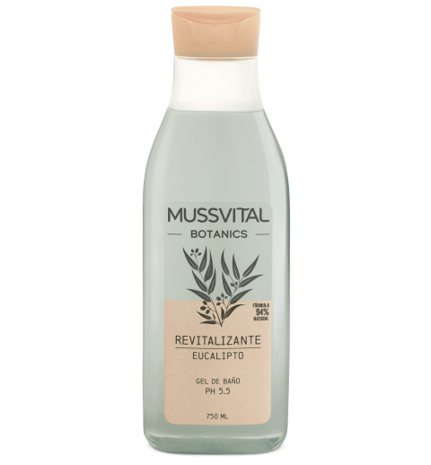 MUSSVITAL ESSENTIALS BOTANICS GEL DE BAÑO EUCALIPTO 750 ML