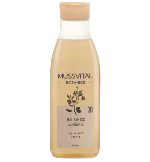 MUSSVITAL ESSENTIALS BOTANICS GEL DE BAÑO ALMENDRA 750 ML