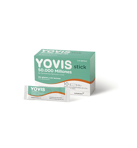 YOVIS 10 STICK BUCODISPERSABLES