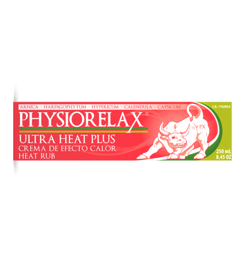 PHYSIORELAX ULTRA HEAT MASAJE DEPORTIVO 250 ML