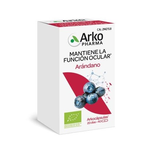 ARKOCAPSULAS ARANDANO BIO 40 CAPSULAS