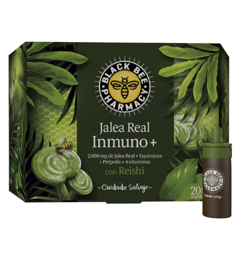 BLACK BEE PHARMACY JALEA INMUNO+ 20 VIALES 10ML