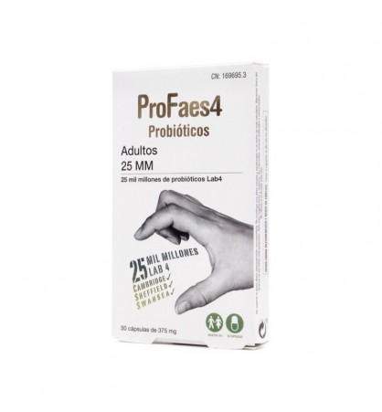 PROFAES4 PROBIOTICO ADULTOS  25 MM (MILMILLONES)