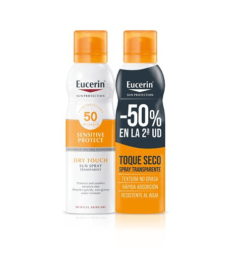 EUCERIN DUPLO  SPRAY TRANSPARENTE FPS 50 200ML