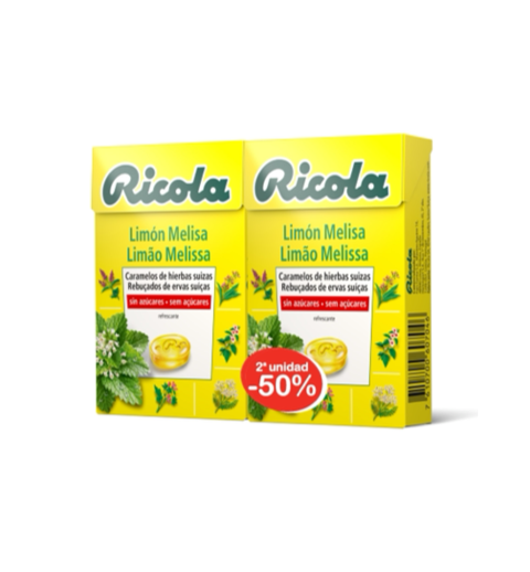 RICOLA LIMON MELISA PACK 50G