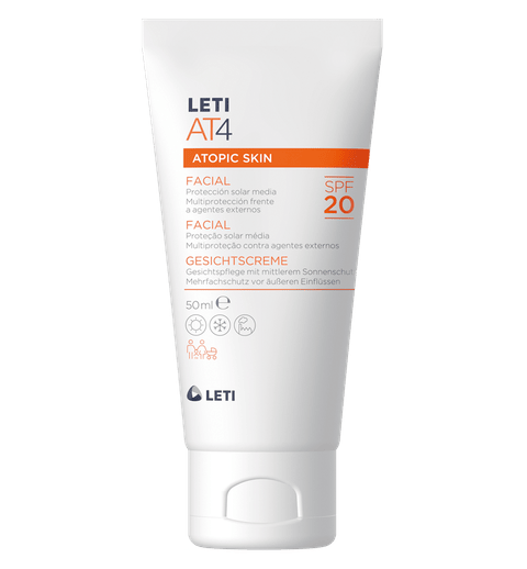 LETI AT-4 CREMA FACIAL SPF 20 50 ML