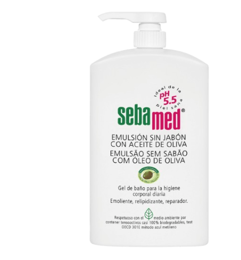 SEBAMED EMULSION SIN JABON CON ACEITE DE OLIVA 1L