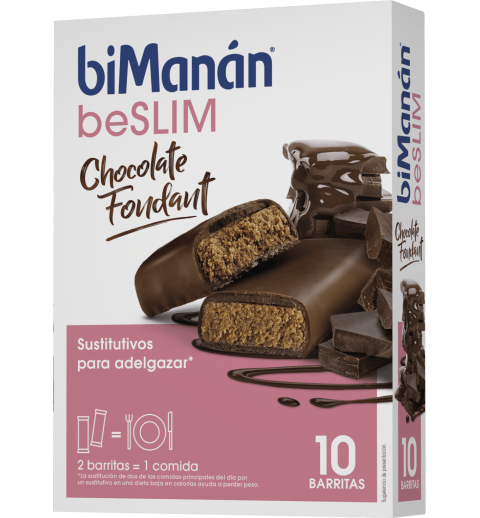 BIMANAN BESLIM CHOCOLATE NEGRO FONDANT 10 BARRITAS