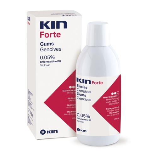 KIN FORTE ENCIAS ENJUAGUE BUCAL 500 ML