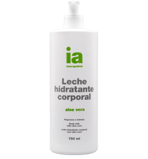 INTERAPOTHEK LECHE CORPORAL ALOE VERA 750 ML