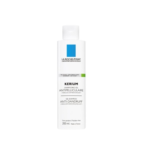 KERIUM CHAMPU ANTICASPA MICROEXFOLIANTE CABELLO GRASO