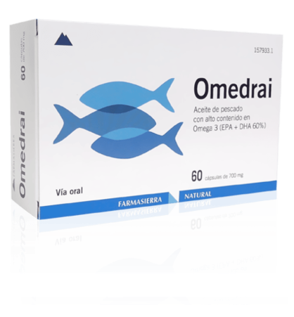 OMEGA 3 OMEDRAI FARMASIERRA 60 CAPSULAS